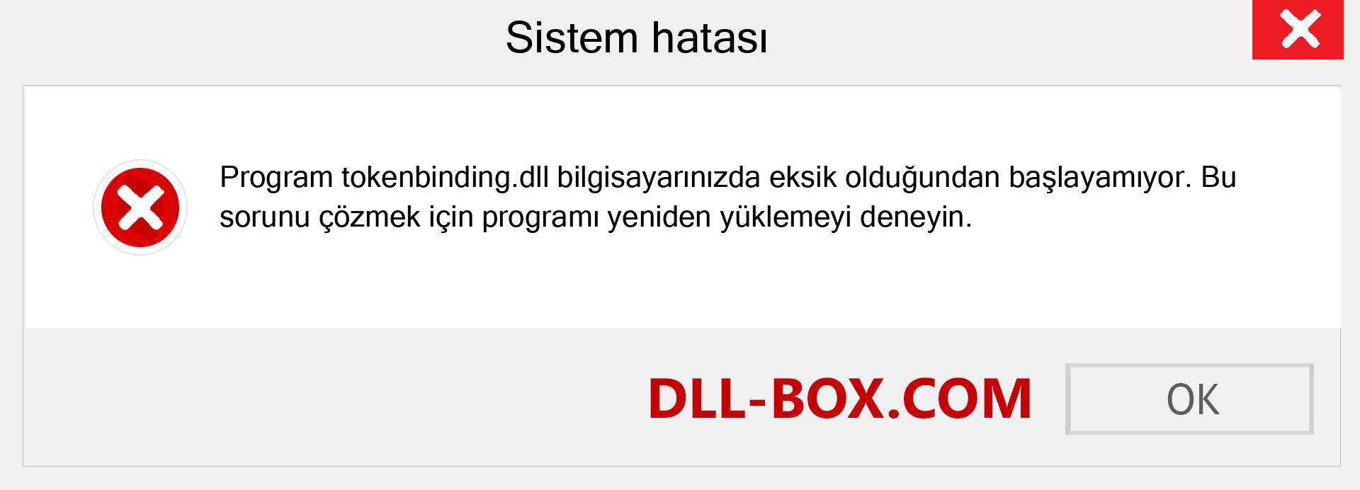 tokenbinding.dll dosyası eksik mi? Windows 7, 8, 10 için İndirin - Windows'ta tokenbinding dll Eksik Hatasını Düzeltin, fotoğraflar, resimler